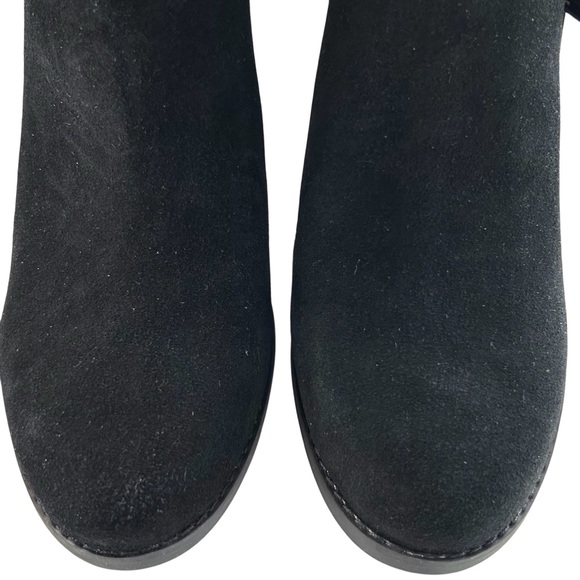 TOMS Constance Black Suede Pull On Style Ankle Boots NEW 8 - Picture 4 of 12